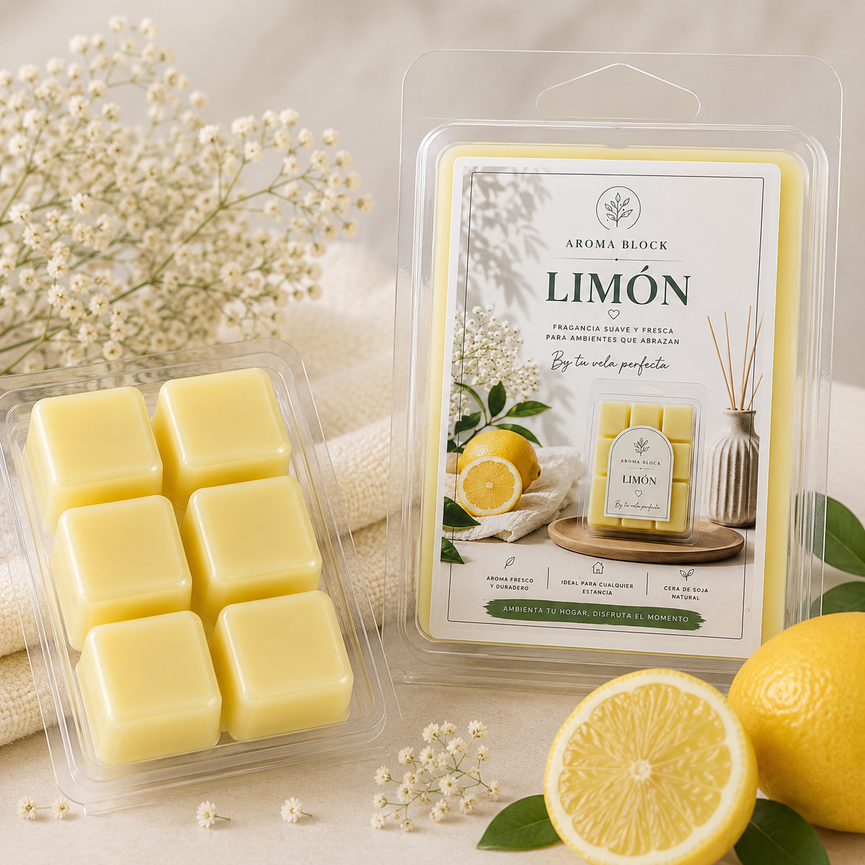 Aroma block limón